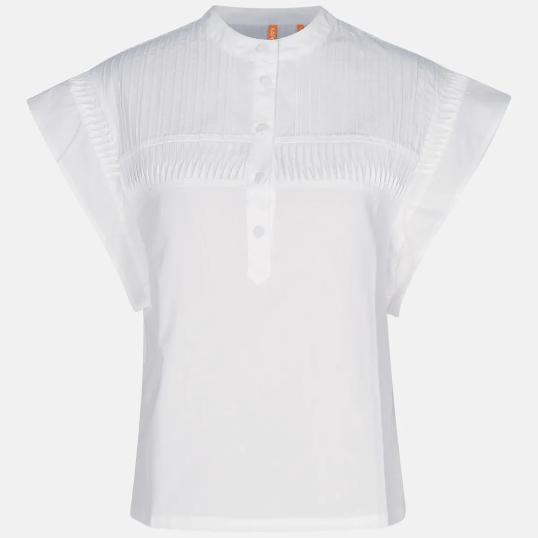 KaporalChemise Manches Courtes EDDA en coton blanc