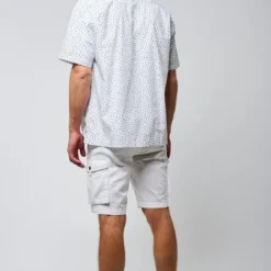 KaporalChemise Manches Courtes en coton BLOCK White blanc