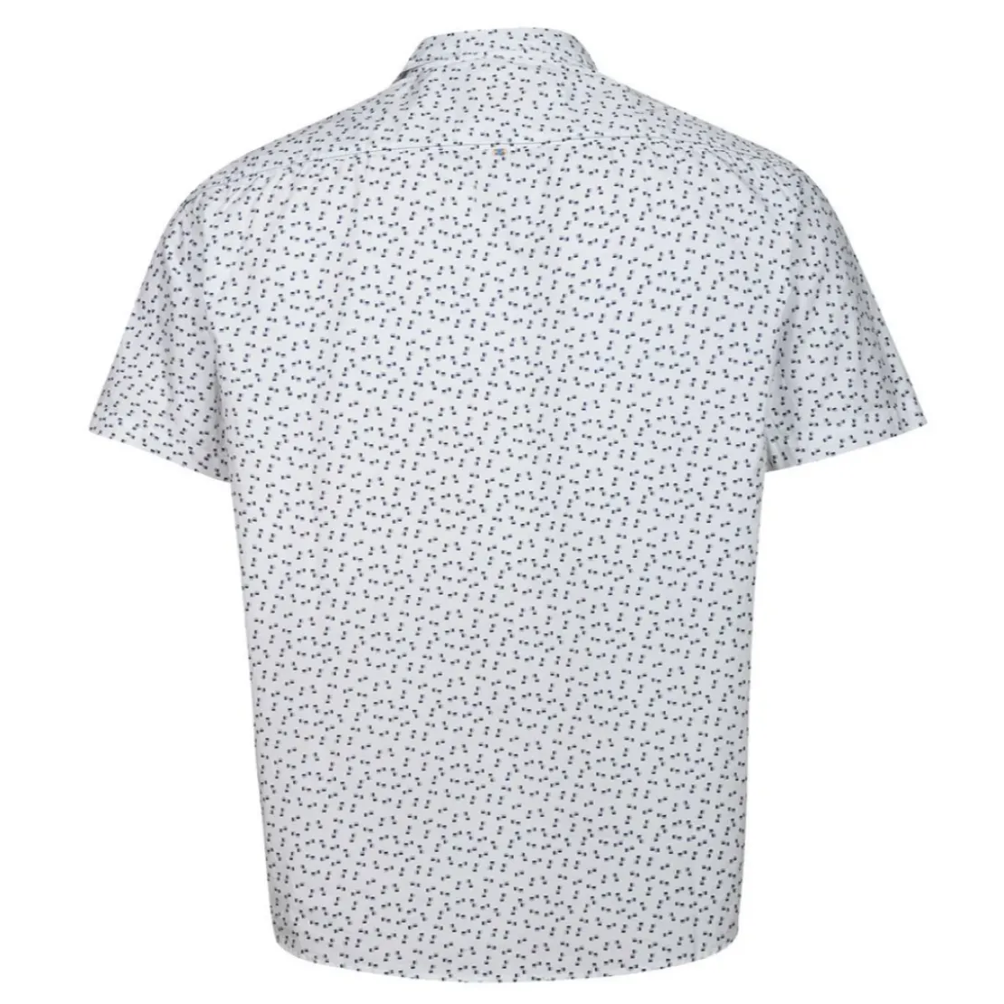 KaporalChemise Manches Courtes en coton BLOCK White blanc