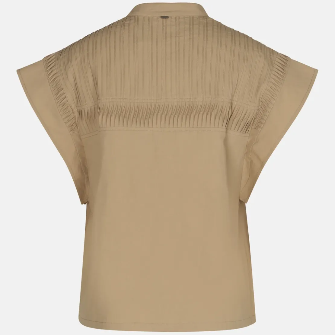 KaporalChemise Manches Courtes EDDA en coton beige