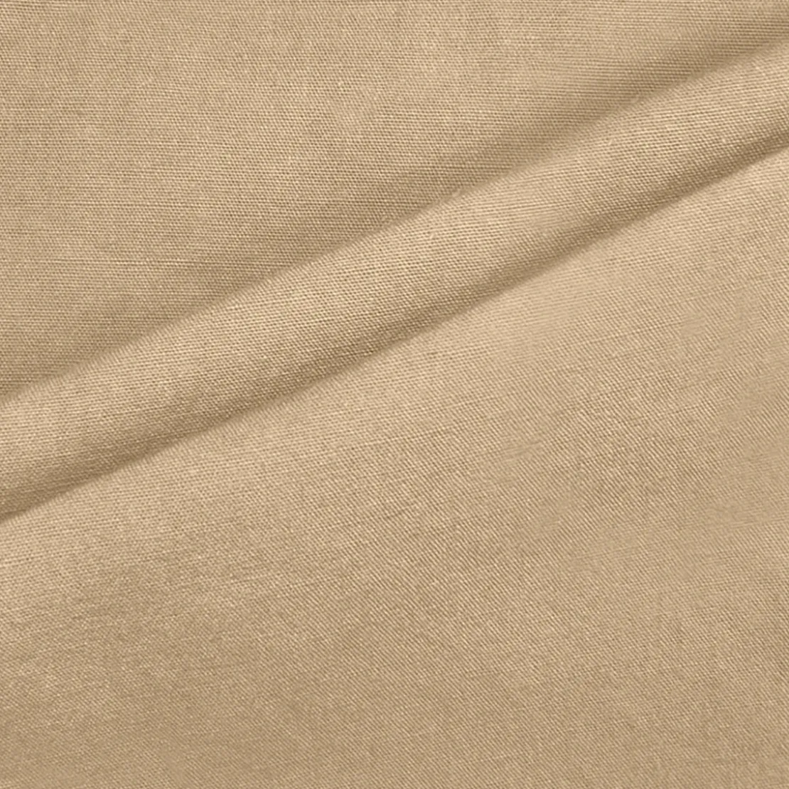 KaporalChemise Manches Courtes EDDA en coton beige