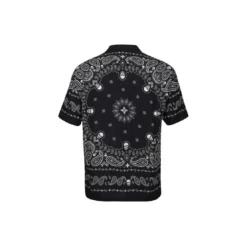 KaporalChemise Manches Courtes en viscose TEXAS Black noir