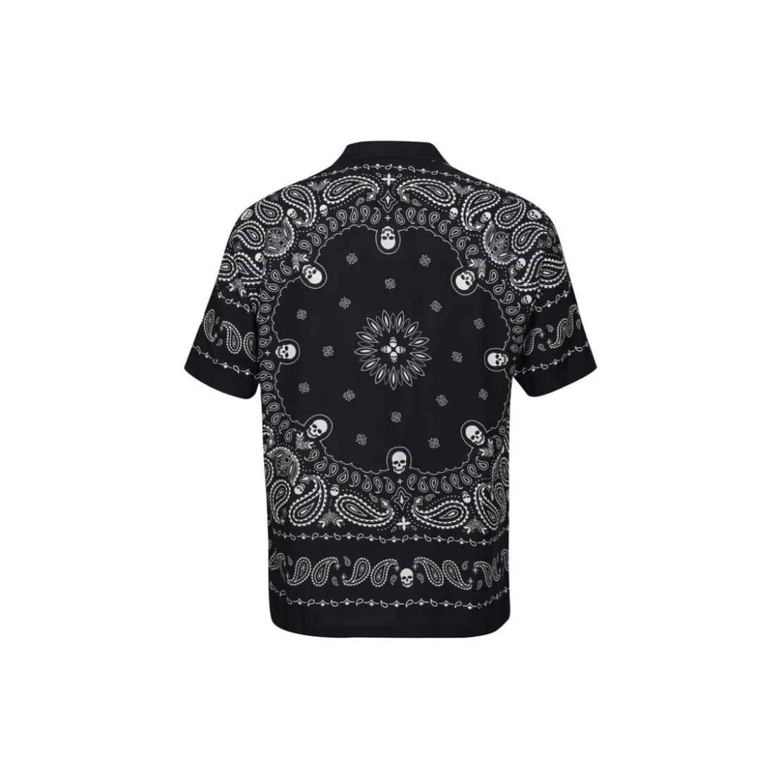 KaporalChemise Manches Courtes en viscose TEXAS Black noir