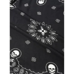 KaporalChemise Manches Courtes en viscose TEXAS Black noir