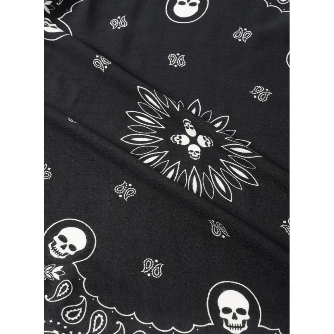 KaporalChemise Manches Courtes en viscose TEXAS Black noir