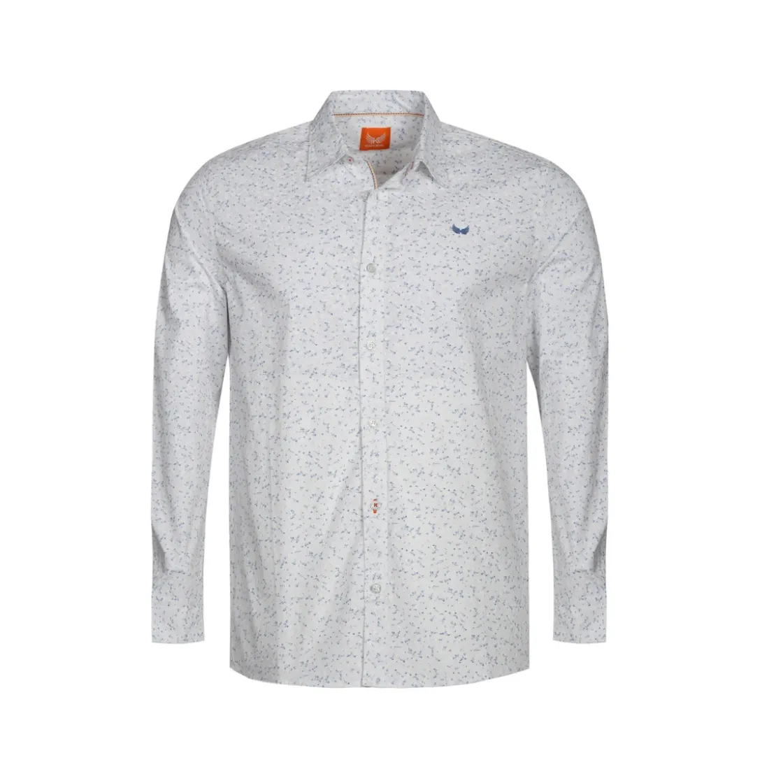 KaporalChemise Manches Longues en coton BEVY Craie écru