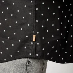 KaporalChemise Manches Longues en coton BELIZ Black noir