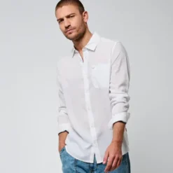 KaporalChemise Manches Longues BOTUS White blanc