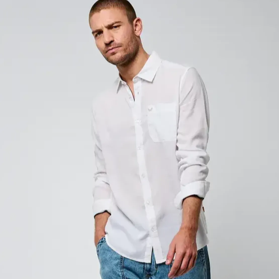 KaporalChemise Manches Longues BOTUS White blanc