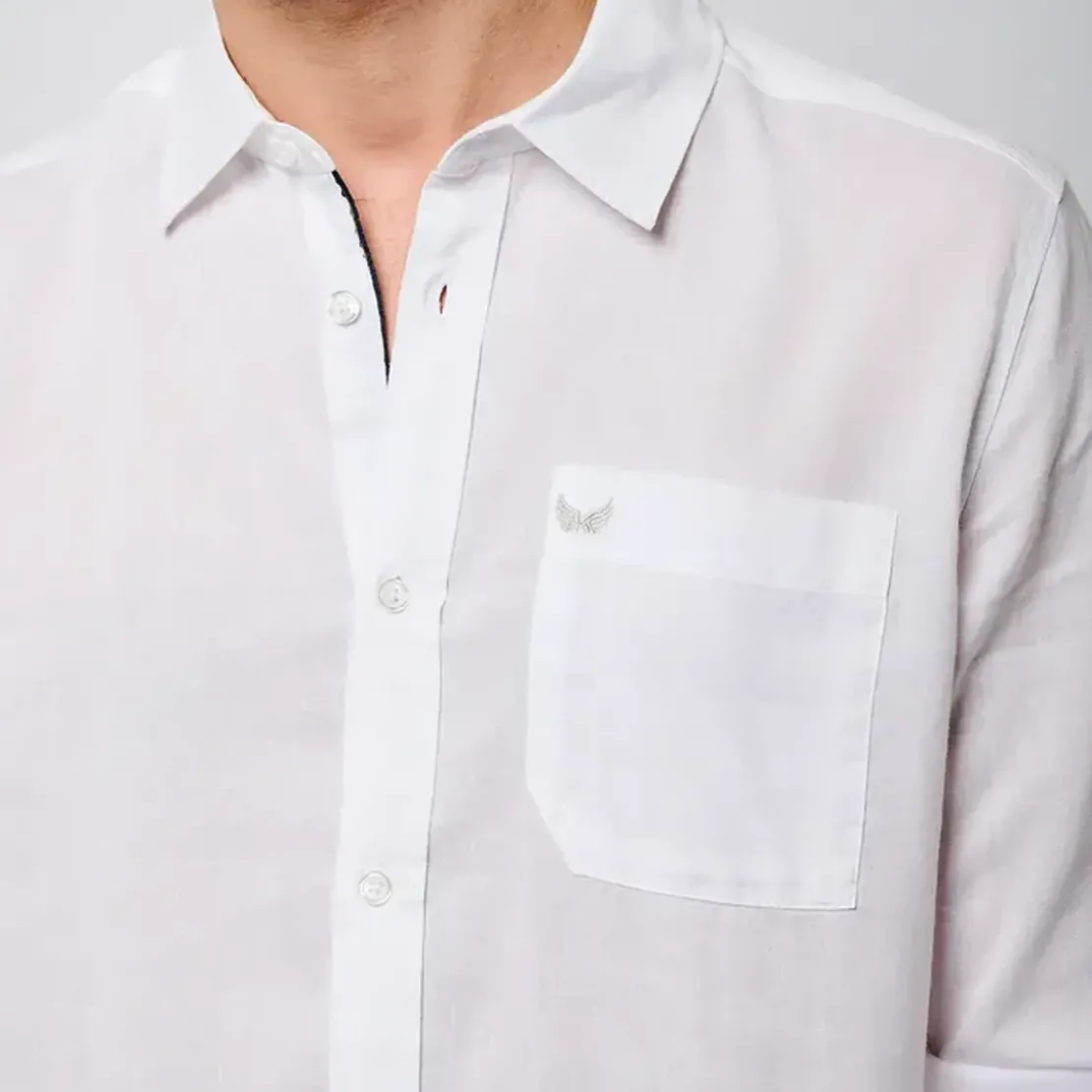 KaporalChemise Manches Longues BOTUS White blanc