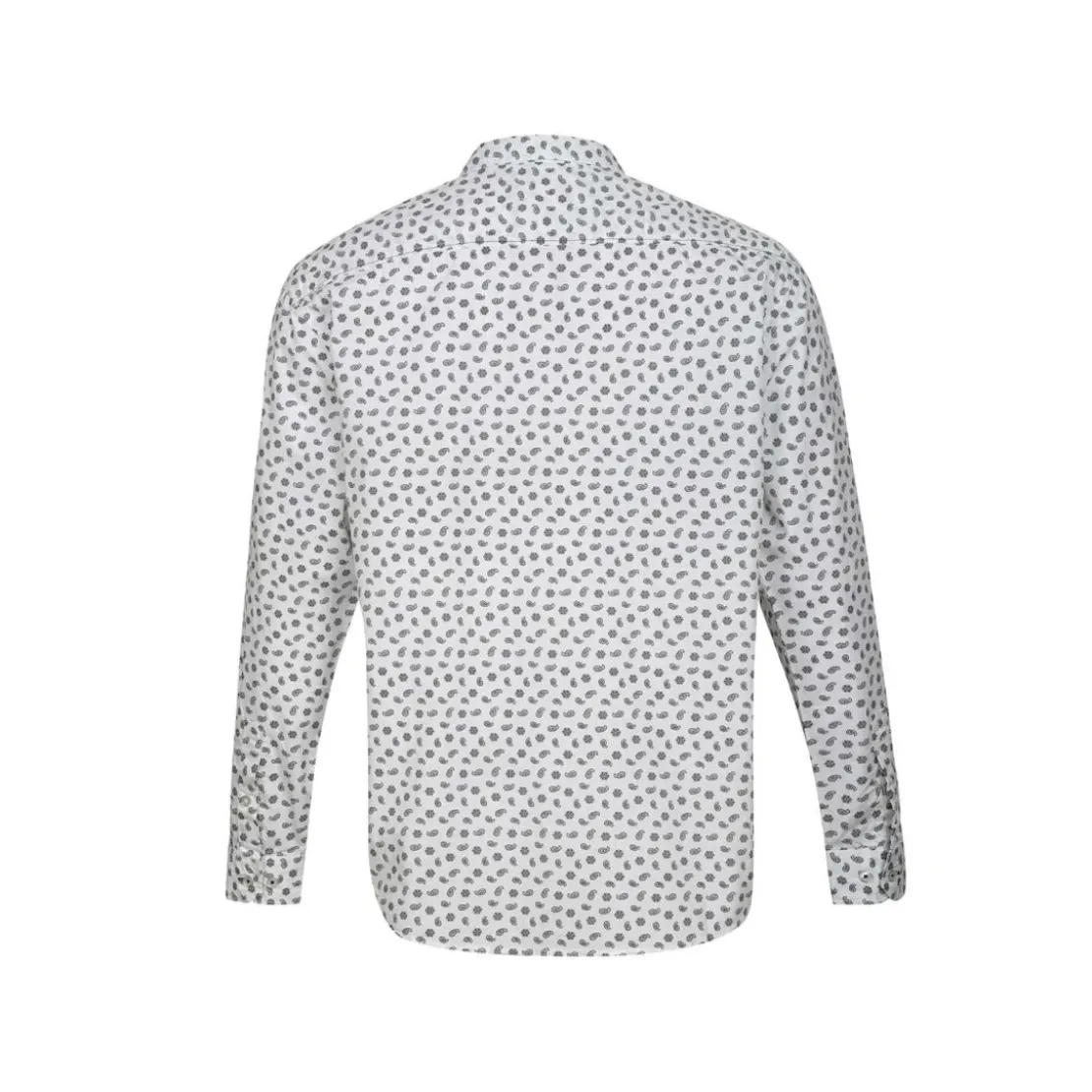 KaporalChemise Manches Longues en coton BAYUN White blanc
