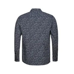KaporalChemise Manches Longues en coton BEVY bleu marine