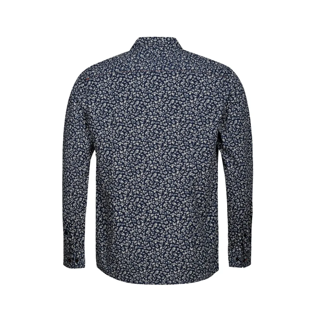KaporalChemise Manches Longues en coton BEVY bleu marine