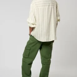 KaporalChemise Manches Longues VERSO blanc en coton