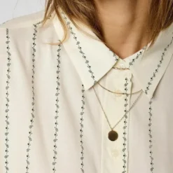 KaporalChemise Manches Longues VERSO blanc en coton