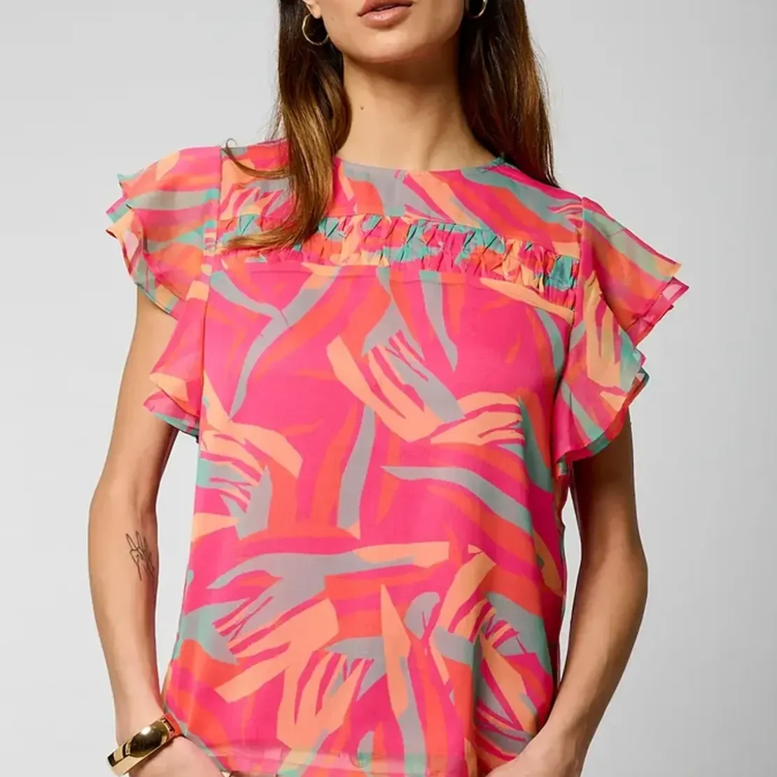 KaporalChemise Sans Manches ERNA blanc