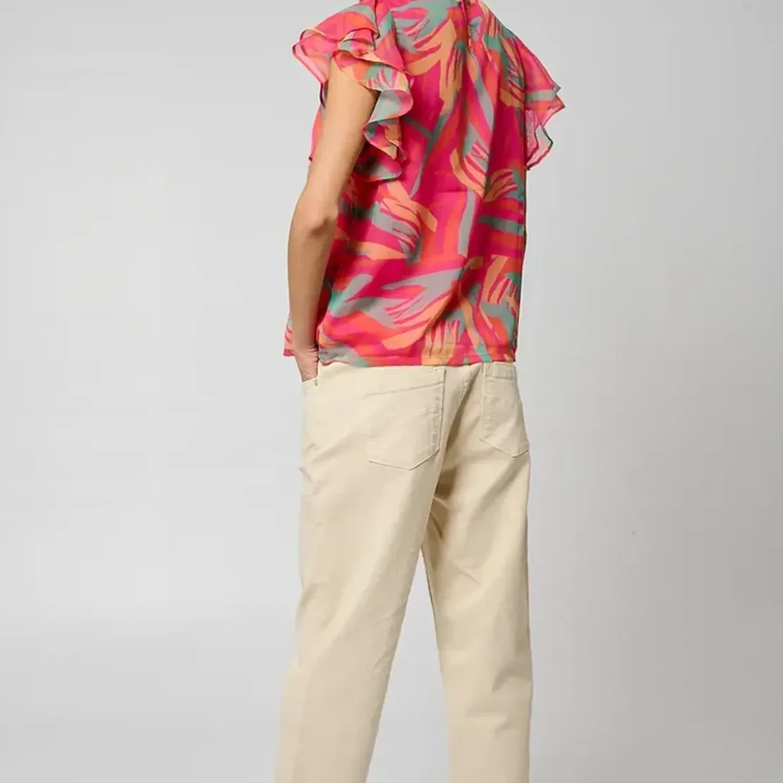KaporalChemise Sans Manches ERNA blanc