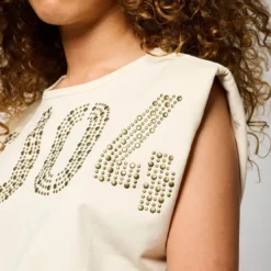 KaporalDebardeur VOLVE blanc en coton