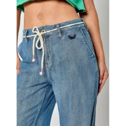 KaporalJeans ample BRINA bleu en coton