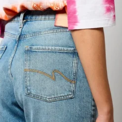 KaporalJeans BRENA bleu en coton