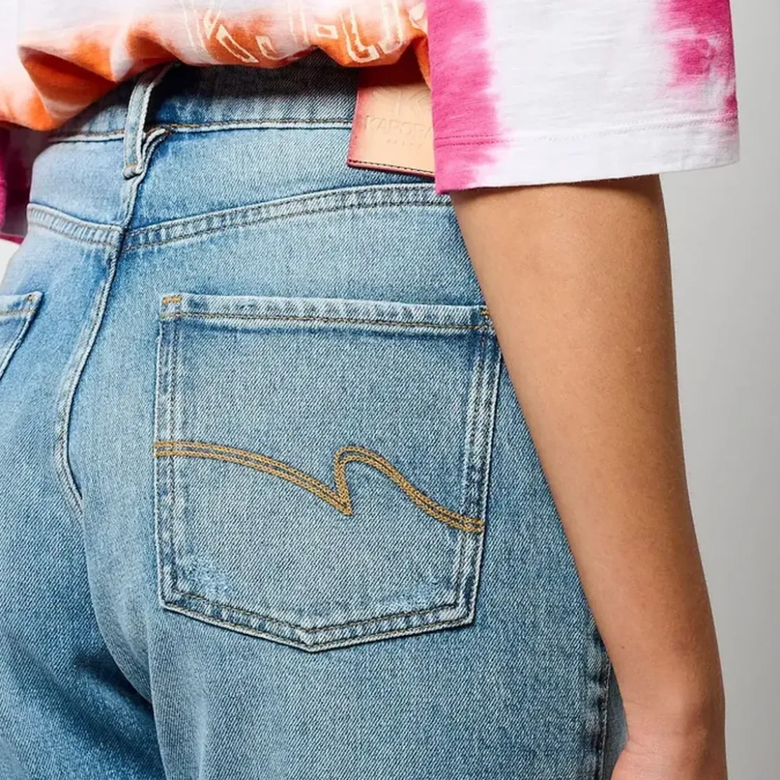 KaporalJeans BRENA bleu en coton