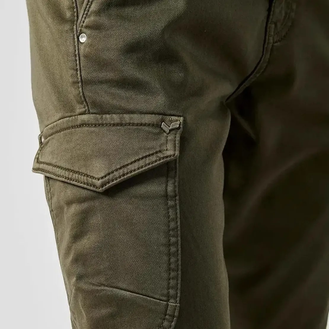 KaporalJeans DERA kaki en coton