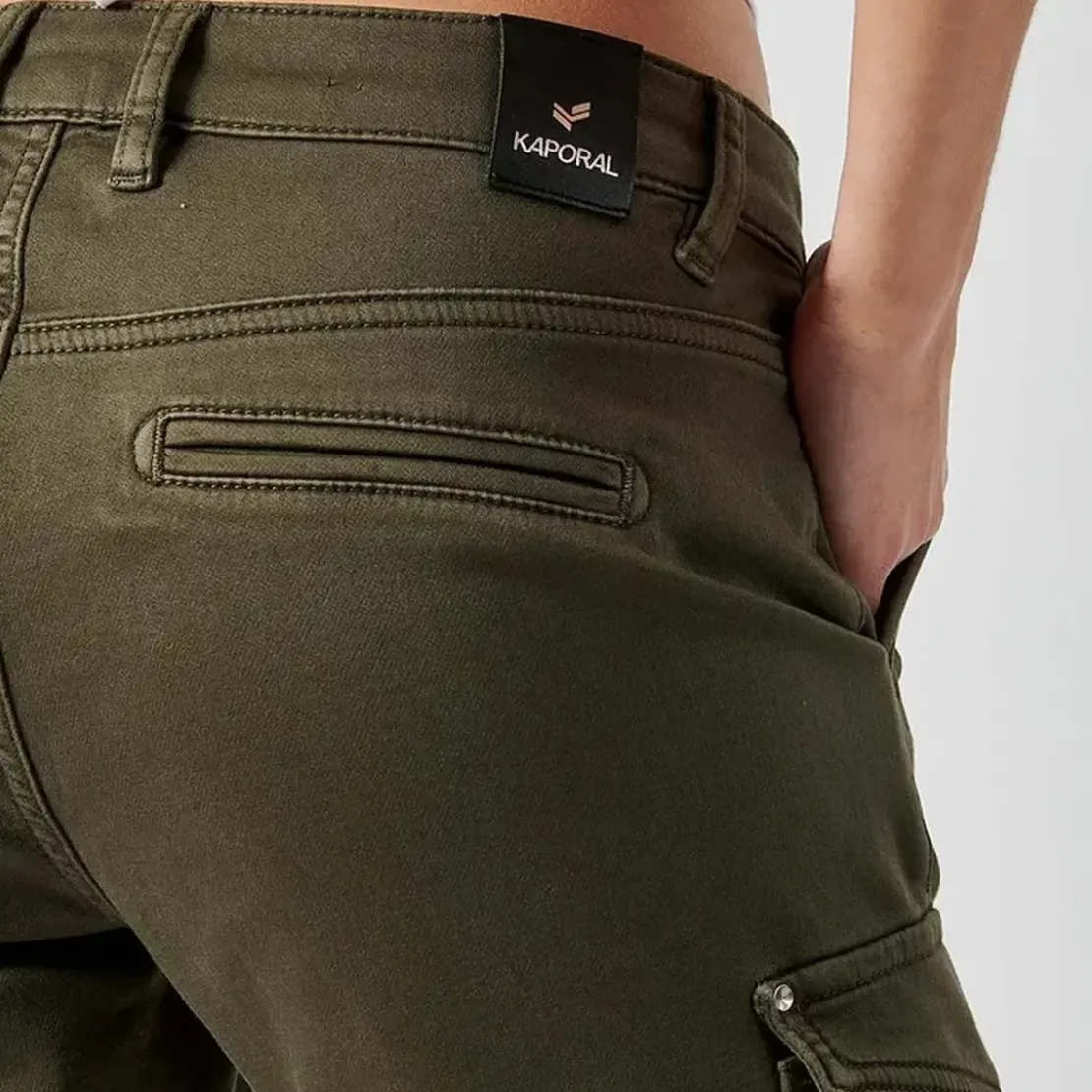 KaporalJeans DERA kaki en coton