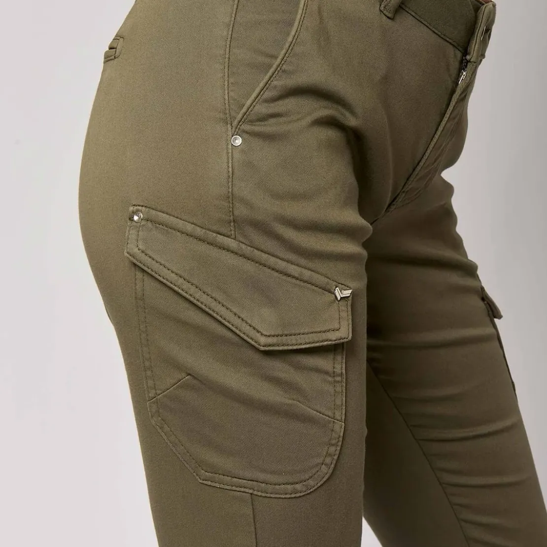 KaporalJeans DERA kaki en coton