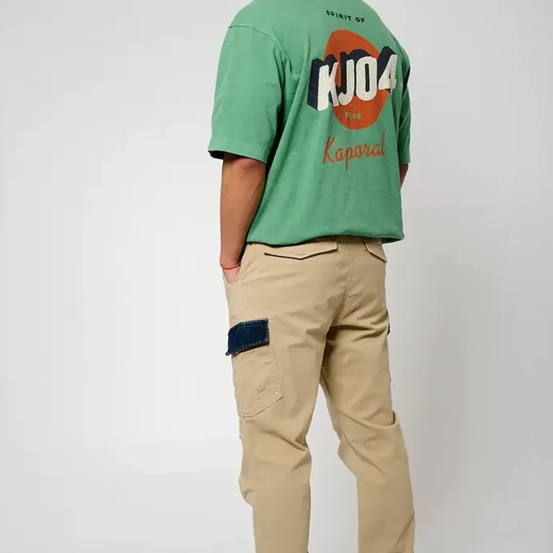 KaporalJeans en coton TIAGO Beige