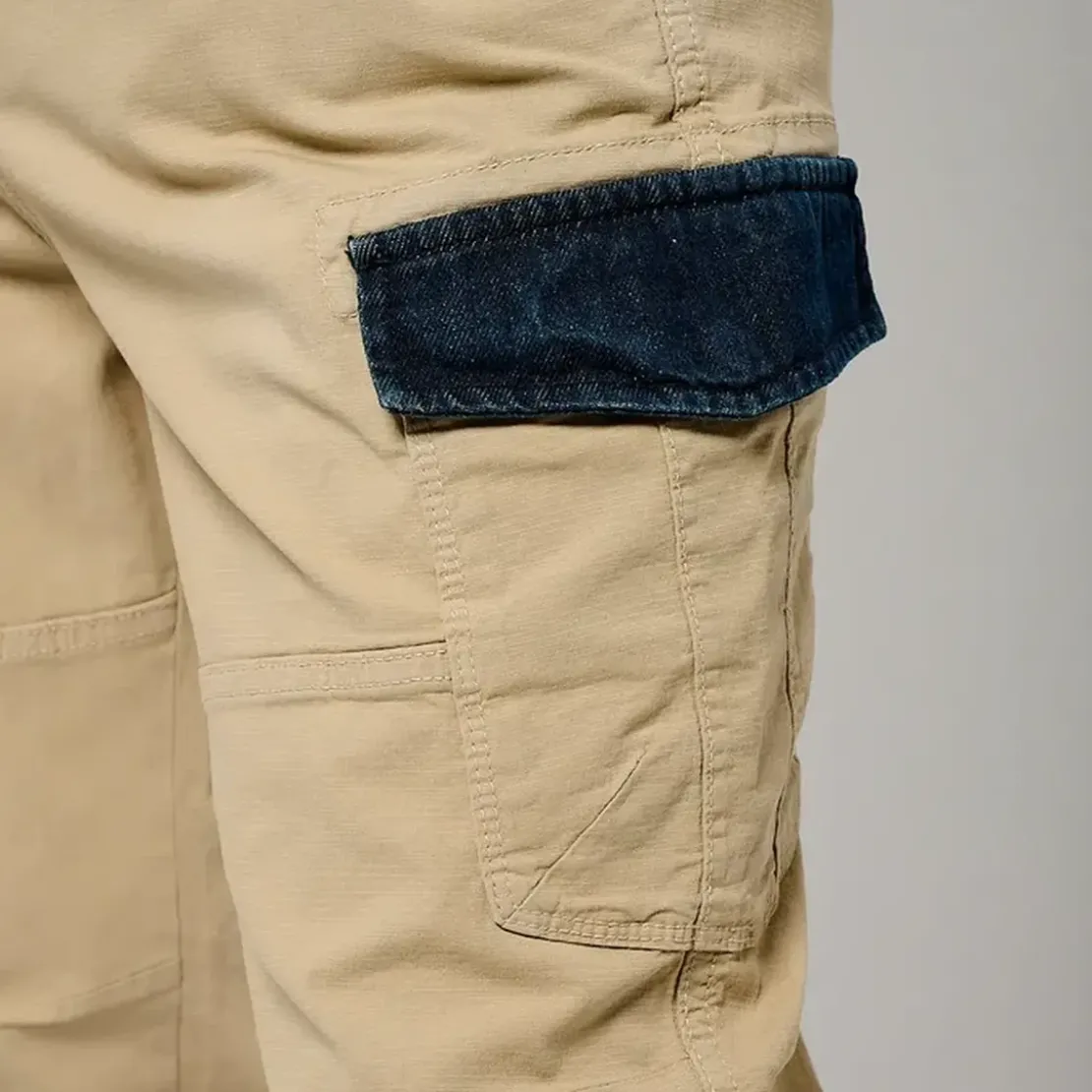 KaporalJeans en coton TIAGO Beige