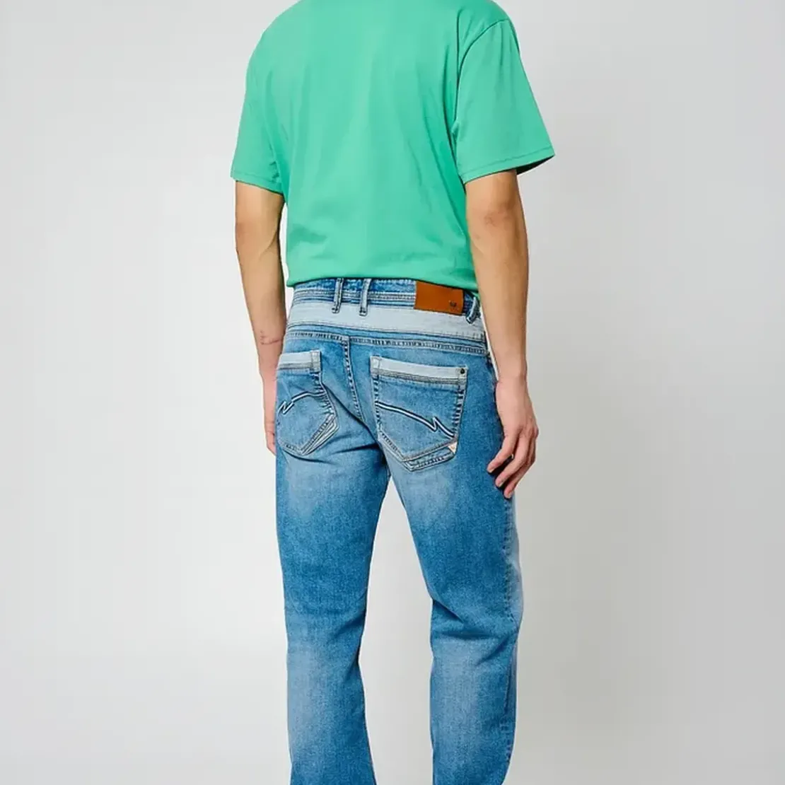 KaporalJeans en coton TOBY Fripe