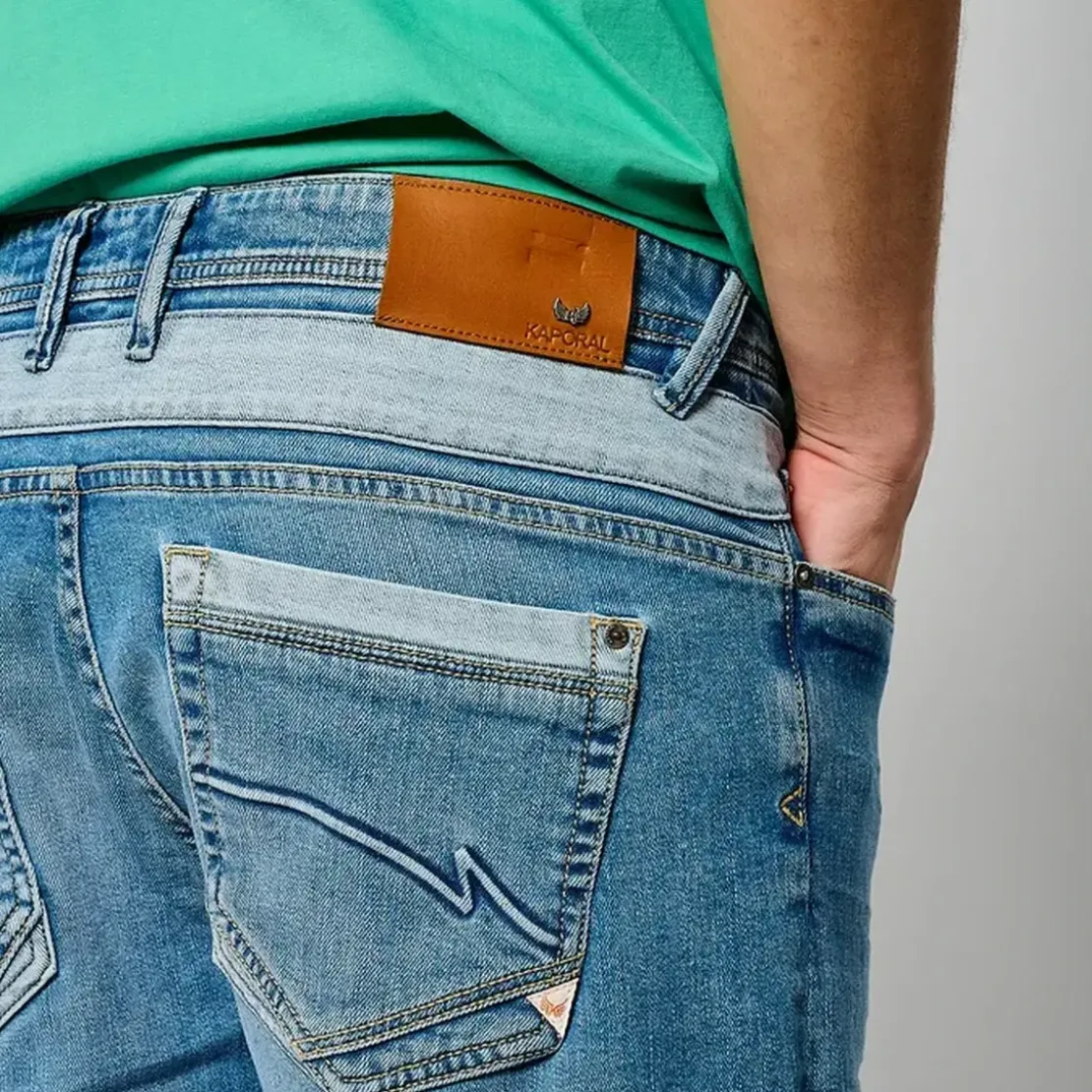 KaporalJeans en coton TOBY Fripe