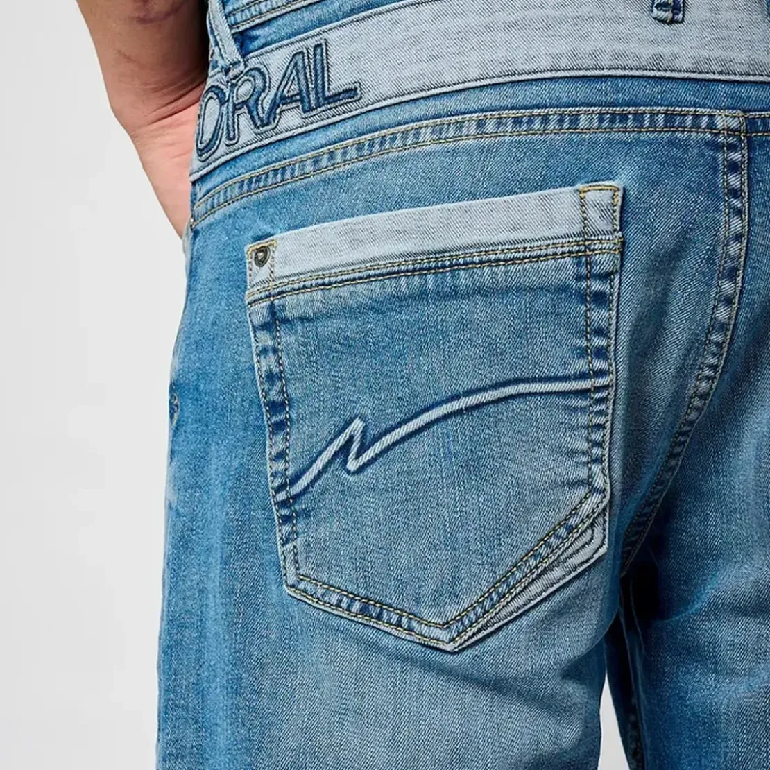 KaporalJeans en coton TOBY Fripe