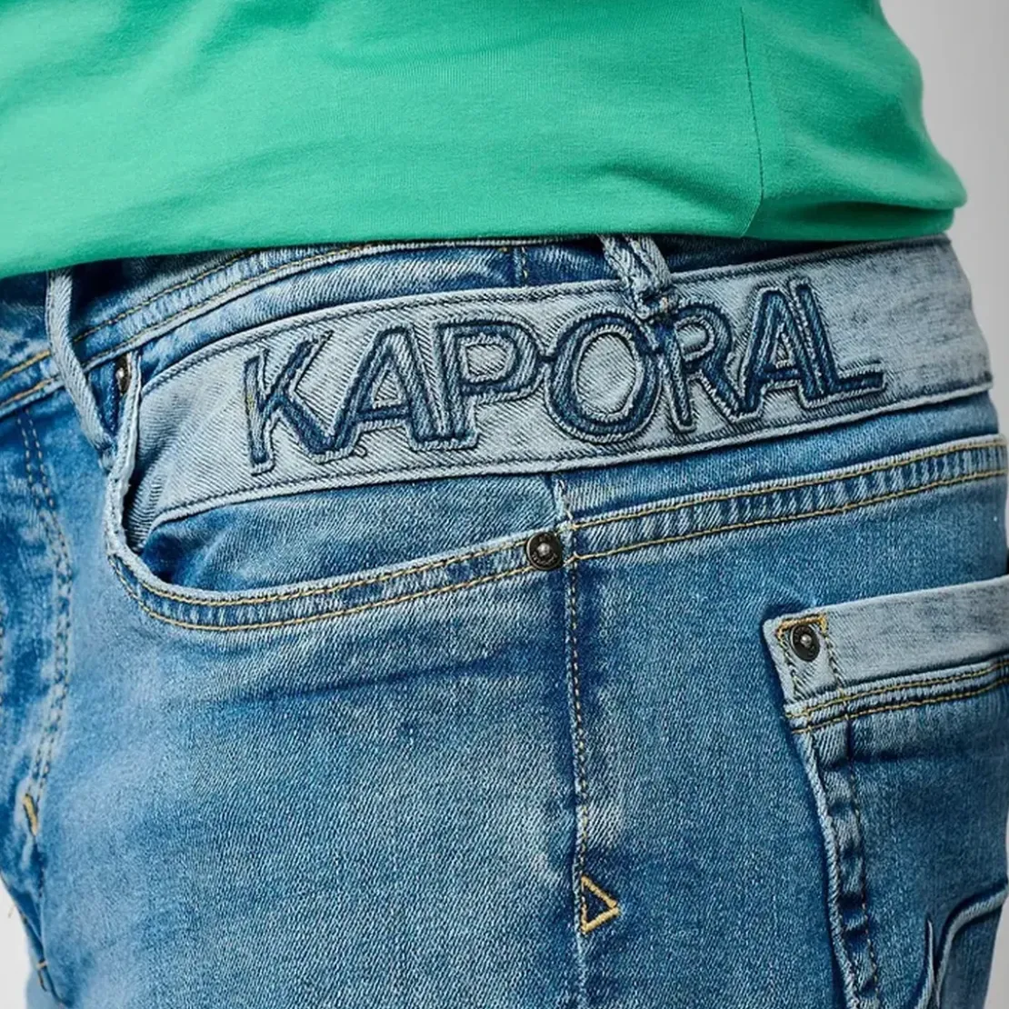 KaporalJeans en coton TOBY Fripe