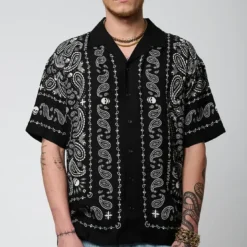 KaporalPolo M Courtes en coton TIRU Black noir