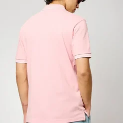 KaporalPolo M Courtes en coton JAROD Pink rose