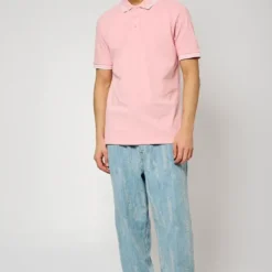 KaporalPolo M Courtes en coton JAROD Pink rose