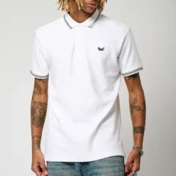 KaporalPolo M Courtes en coton TIRU White blanc