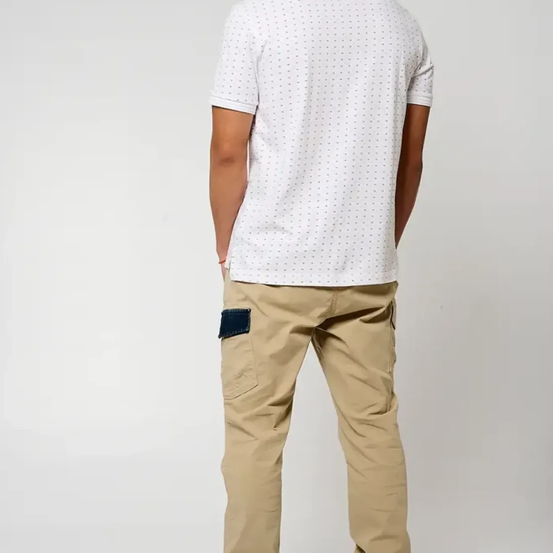 KaporalPolo M Courtes en coton BOSCI White blanc