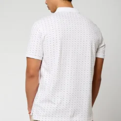KaporalPolo M Courtes en coton BOSCI White blanc