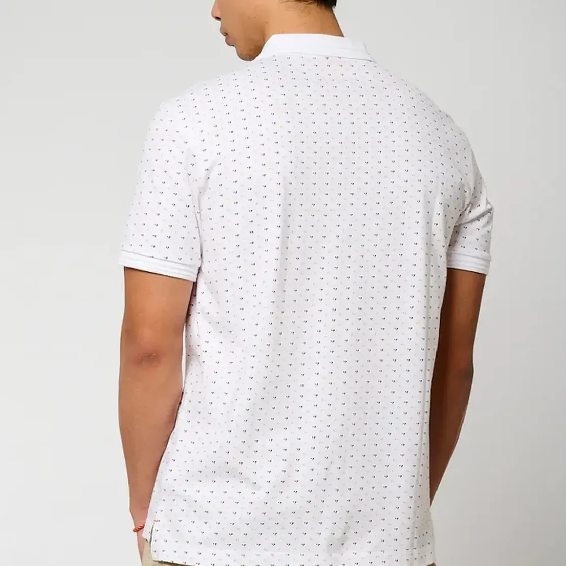 KaporalPolo M Courtes en coton BOSCI White blanc