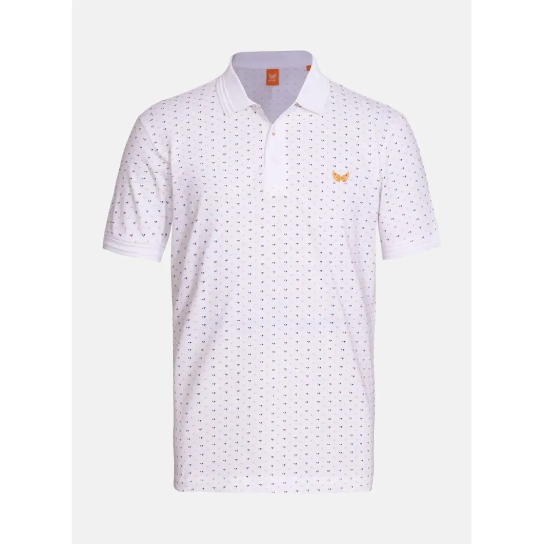KaporalPolo M Courtes en coton BOSCI White blanc