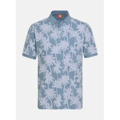 KaporalPolo M Courtes en coton TYRON Sky bleu ciel