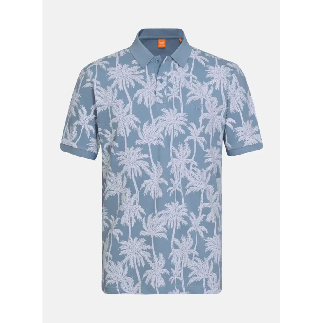 KaporalPolo M Courtes en coton TYRON Sky bleu ciel
