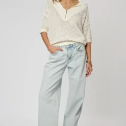 KaporalPolo M Courtes LAIZA blanc en coton