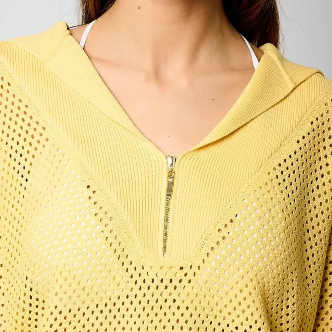 KaporalPolo M Courtes LAIZA jaune en viscose