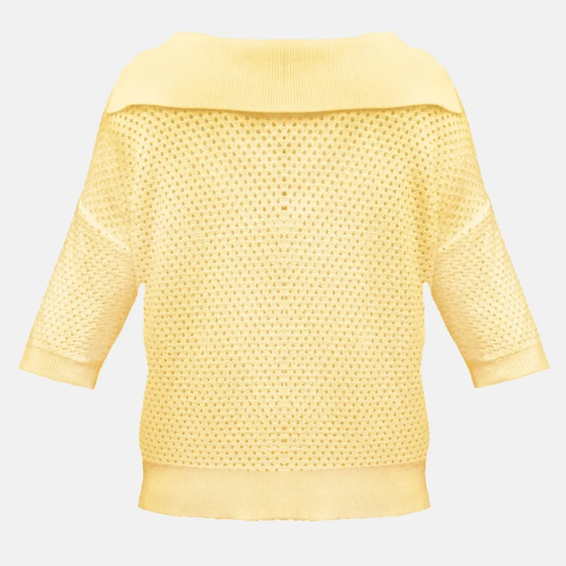 KaporalPolo M Courtes LAIZA jaune en viscose