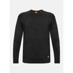 KaporalPull en coton LEWIS Black noir