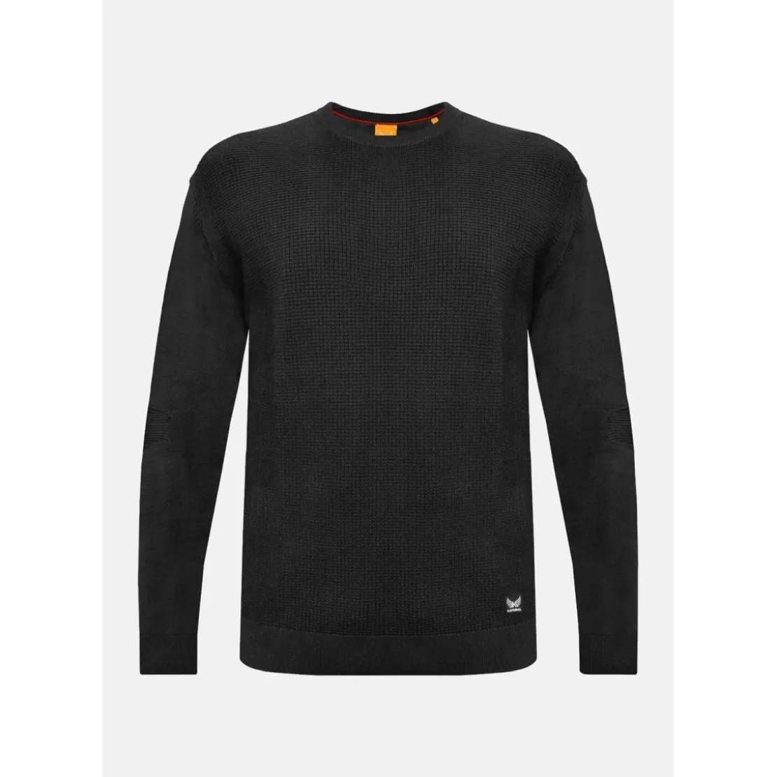 KaporalPull en coton LEWIS Black noir