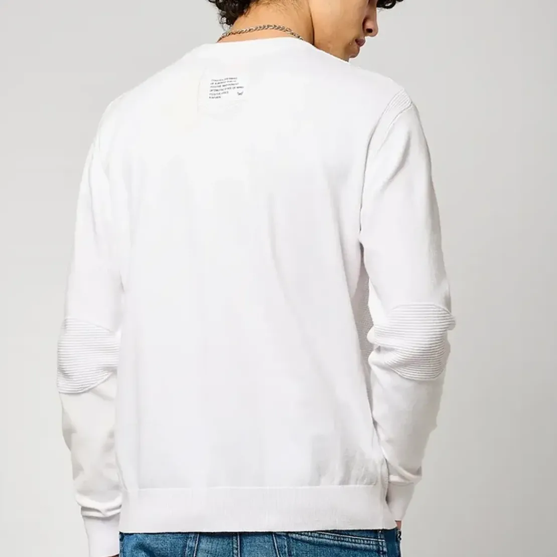 KaporalPull en coton MARUS White blanc